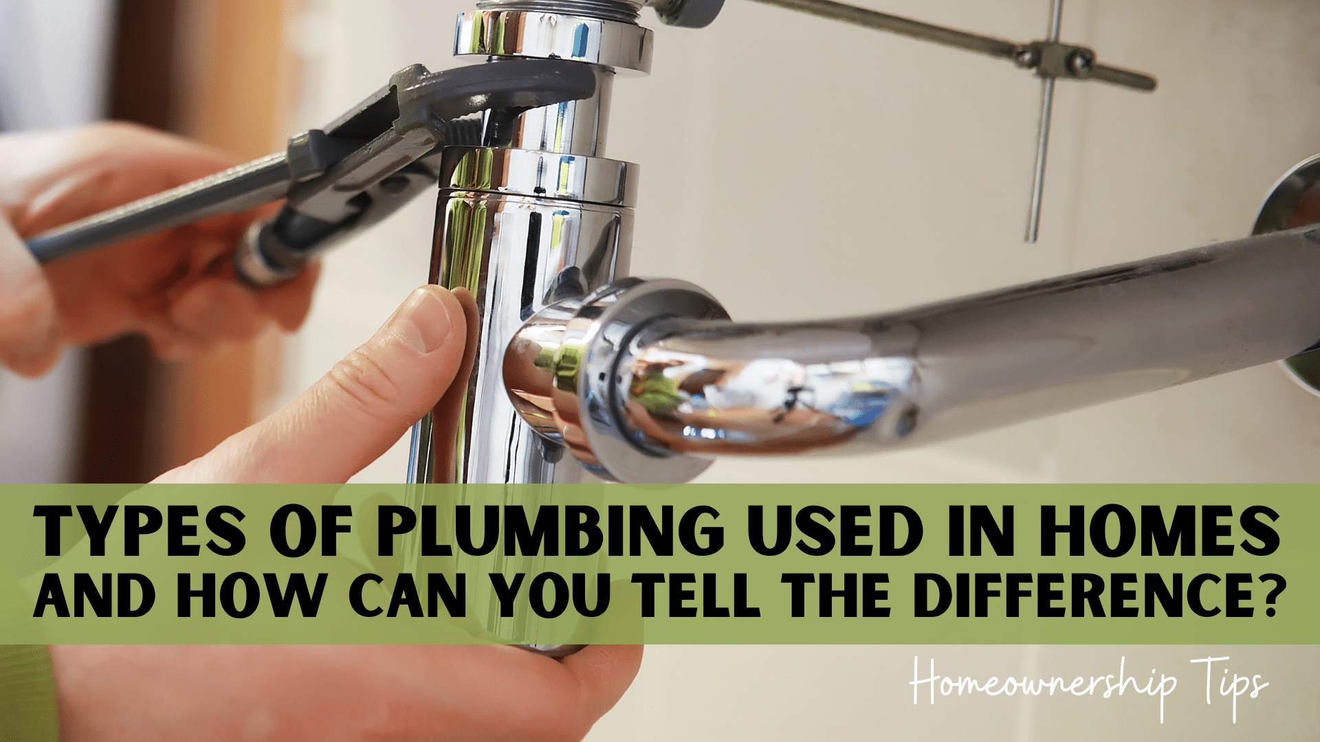 plumbing in a home